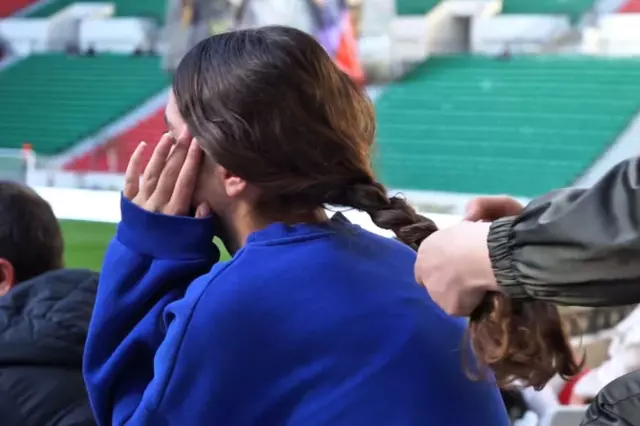 Maçta tartışma yaratan an