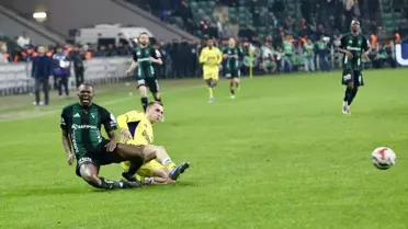 Maç anından bir kare