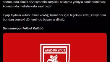 Eyüp Aydın'ın Samsunspor forması