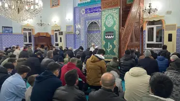 Maçın kritik anlarından bir kare