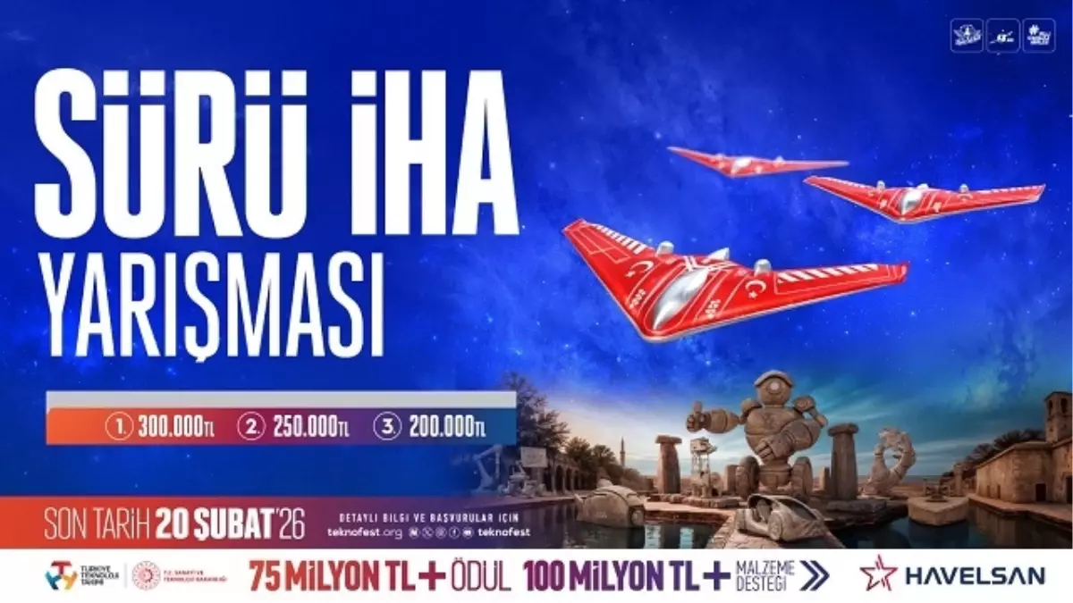 Teknofest Sürü İHA yarışması kapağı