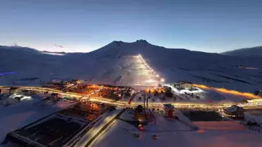 Erciyes Kayak Merkezi Yarıyıl Tatilinde 1,4 Milyon Misafiri Ağırladı