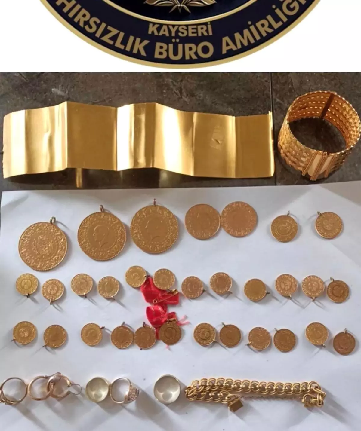 Kayseri’de 1,7 Milyon TL’lik Ziynet Eşyası Çalındı: İki Şüpheli Tutuklandı