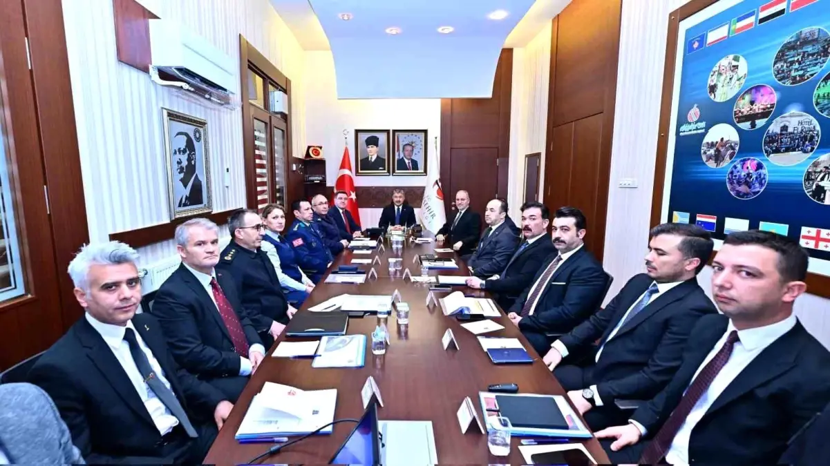 Eskişehir’de Güvenlik ve Asayiş Koordinasyon Toplantısı Gerçekleşti