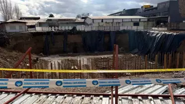 Kazazedeyi gösteren inşaat sahası fotoğrafı