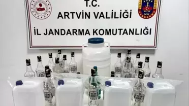 Artvin'de Kaçak Sigara ve Alkol Operasyonu: 3.820 Paket Ele Geçirildi
