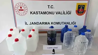Kastamonu’da Kaçak Alkol Operasyonu: 267 Litre Kaçak Ürün Ele Geçirildi