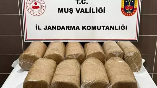 Muş Malazgirt’te 50 Kilo Bandrolsüz Tütün Ele Geçirildi