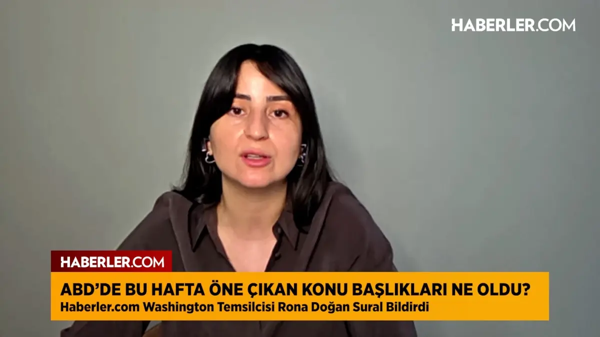 Washington Temsilcisi Rona Sural, Epstein Belgeleri ve ABD-İran Görüşmelerine Açıklık Getirdi