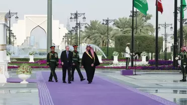 Erdoğan ve Selman resmi