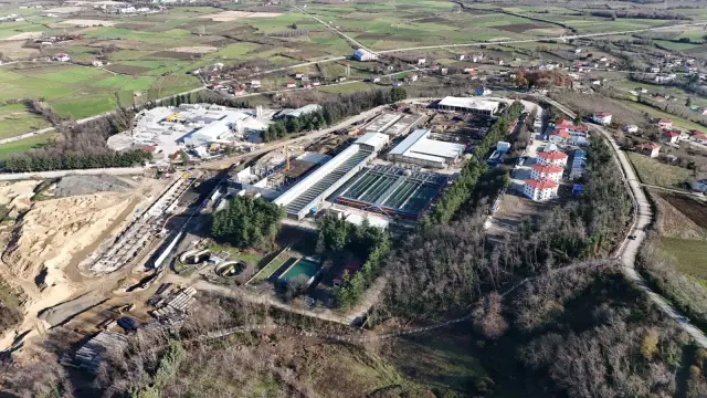 Arıtma tesisi inşaatı