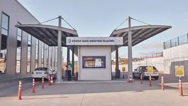 Araç emisyon ölçümü örneği