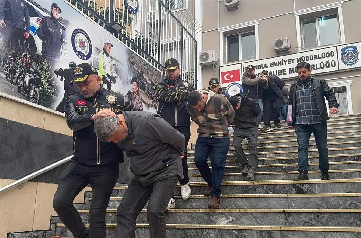 İstanbul’da Büyük Hırsızlık Operasyonu: 18 Şüpheli Tutuklandı