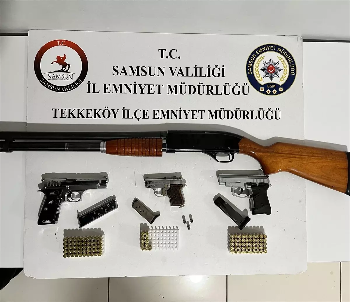 Samsun’da Geniş Uyuşturucu ve Silah Operasyonu: 2 Şüpheli Gözaltında