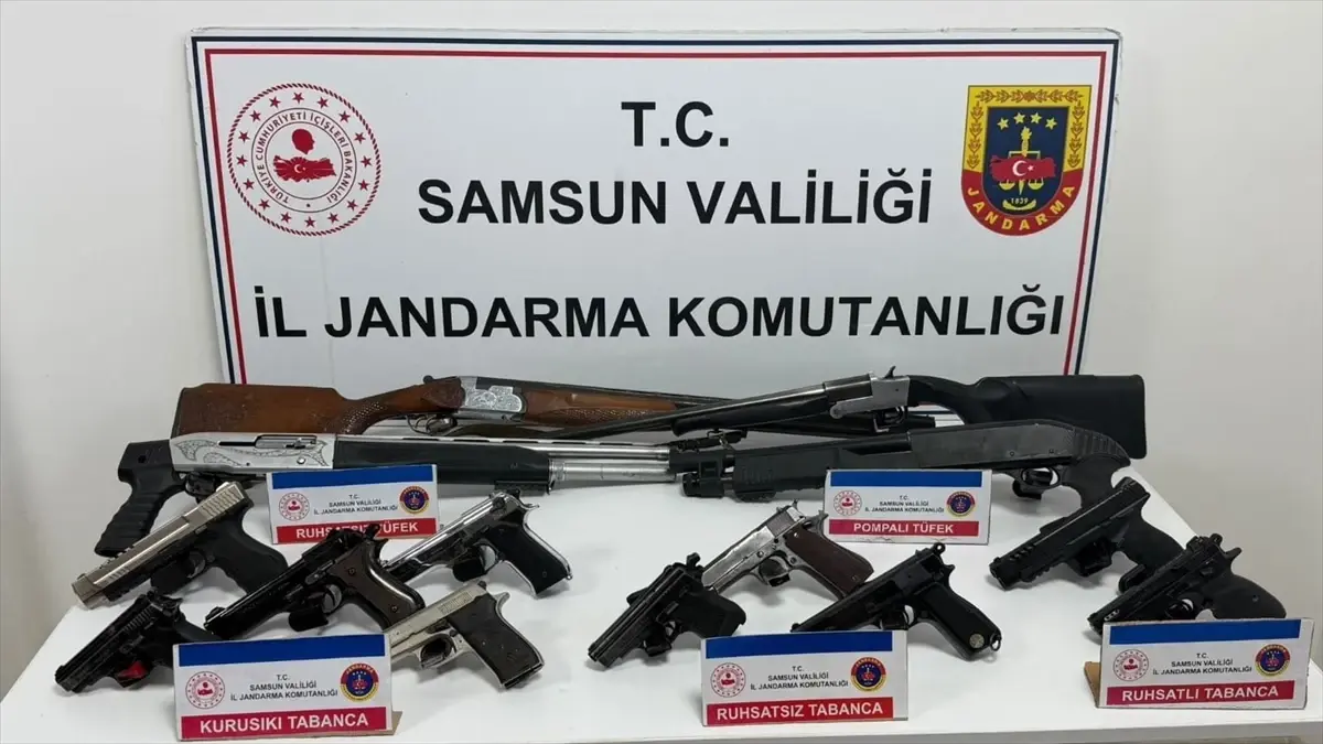 Samsun’da Sosyal Medyada Ateş Eden 6 Şüpheli Jandarma Tarafından Gözaltına Alındı