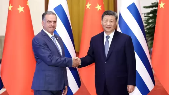 Xi Jinping ve Yamandu Orsi birlikte