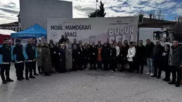 Mobil mamografi aracının iç kısmı ve ekipmanları