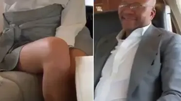 Uçakta çekilen sahne