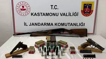 Kastamonu’da Silah Kaçakçılığına Yönelik Büyük Operasyon: 7 Şüpheli Gözaltında