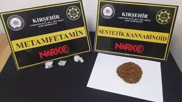 Operasyon sonrası ele geçirilen uyuşturucu