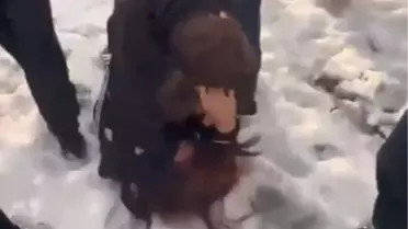 Olay anından bir fotoğraf