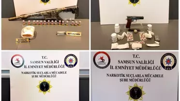 Samsun’da Büyük Uyuşturucu Operasyonu: 5 Şüpheli Gözaltında