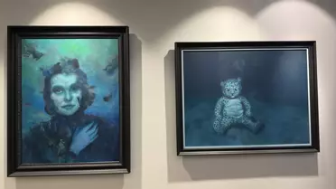 Yonca Saraçoğlu Untold Tales sergi açılışı