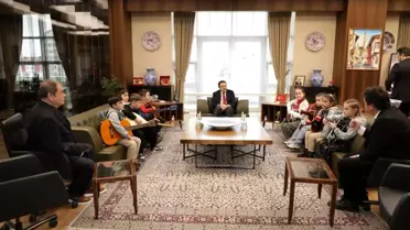 Kütahya Valisi Musa Işın'dan Genç Müzik Topluluğuna Destek ve Takdir