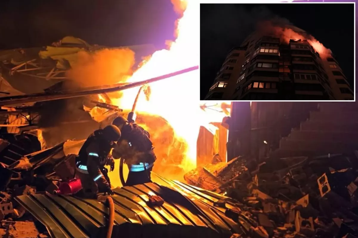 Ukrayna’nın Başkenti Soğukta Kapanıyor: 500’den Fazla Dron ve 65 Füze Şehri Vurdu