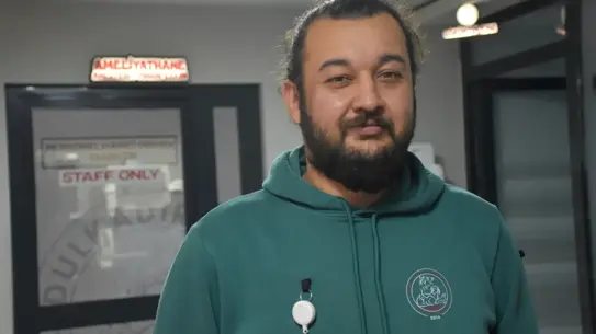 Ameliyat sonrası Tolo köpeğinin iyileşme süreci