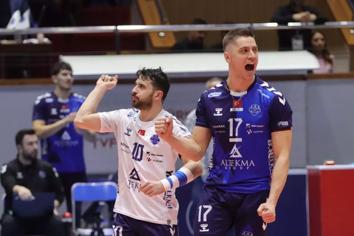 Altekma, Ziraat Bankkart'ı Kupa Voley Çeyrek Finalinde Bekliyor