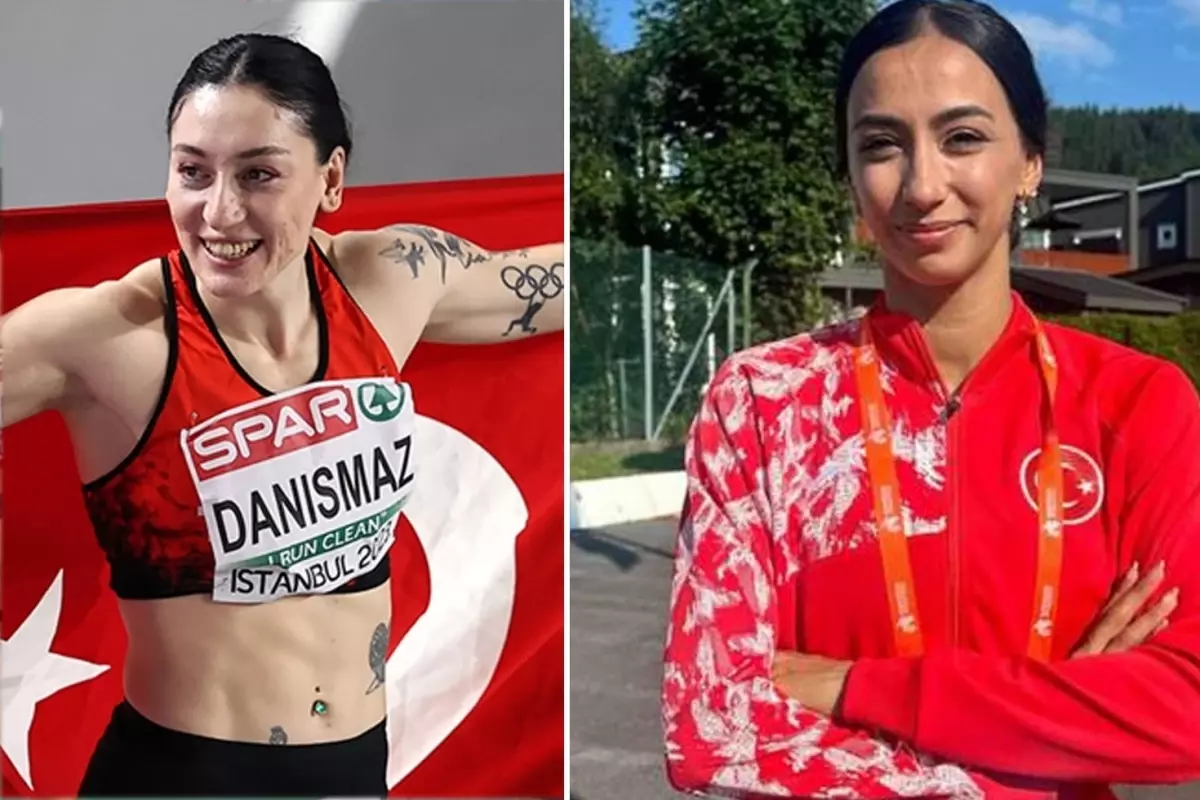 Türkiye Salon Atletizm Şampiyonası'nda Tuğba Danışmaz ve Sedef Çevik Arasındaki Kavga Yarışmayı Durdurdu