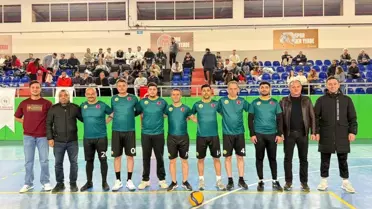Voleybol Maçından Bir Kare