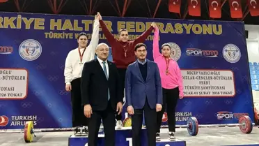 Yağmur Bulut, 77 kg Halterde Türkiye Şampiyonluğunu Kazandı