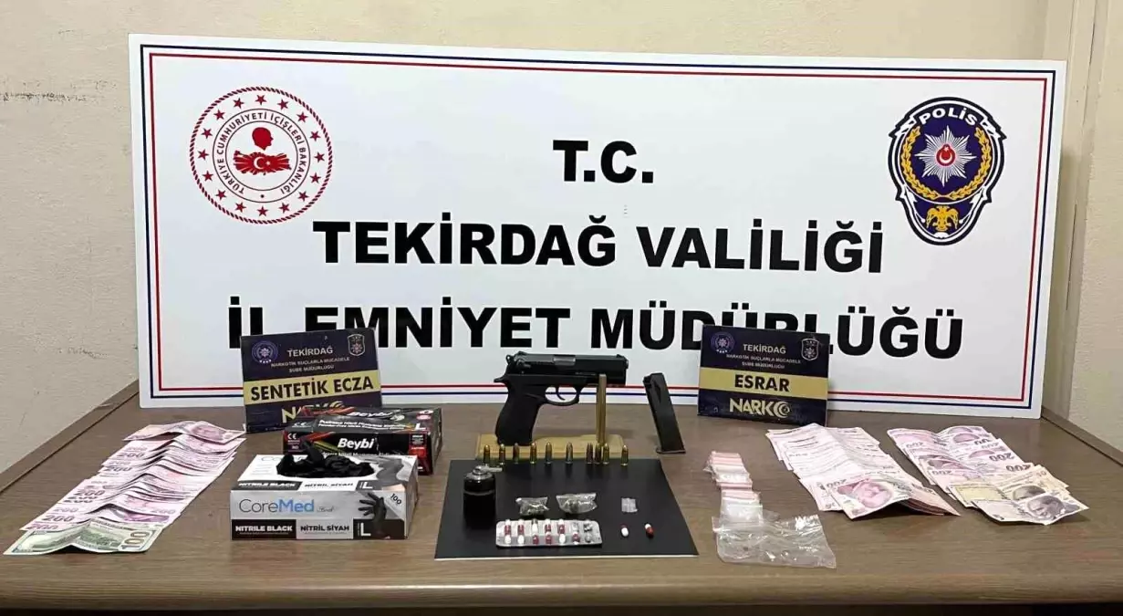 Tekirdağ’da Kırmızı Bültenli Uyuşturucu Tacirine Darbe: Operasyon Sonrası Gelişmeler