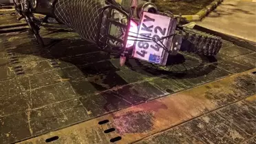 Yalvaç'ta Alkollü Sürücünün Motosiklet Kazası: Sürücü Ağır Yaralı