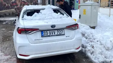 Hasar gören aracın fotoğrafı