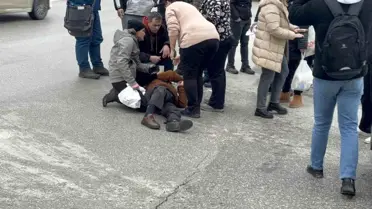 Edirne'de Trafik Kazası: Yaşlı Adam Motosiklet Çarpması Sonucu Yaralandı