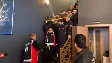 Siirt’te Havalandırma Boşluğuna Düşen Kadın Hayati Kurtarıldı