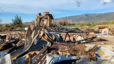 Yangın Felaketi: Emekli Polis Talip Bulut Hayatını Kaybetti