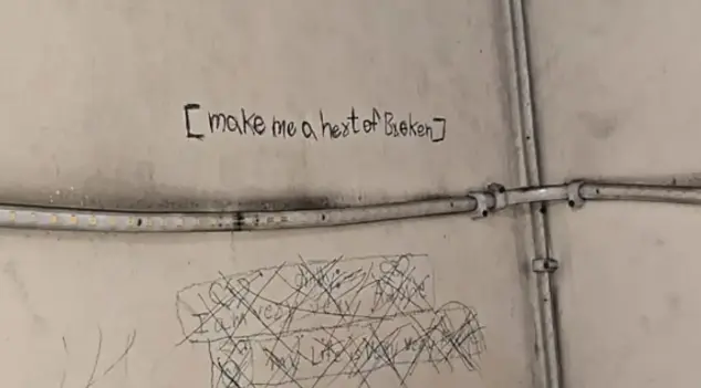 Olay yerindeki balkon