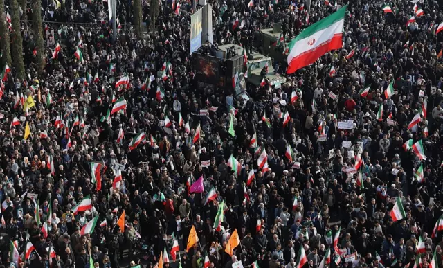 İranlı diaspora gösterisi