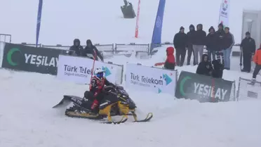 Güneysu’da 8 Ülke Katıldı: Kar Motosikleti Şampiyonası Büyük Finali Tamamlandı