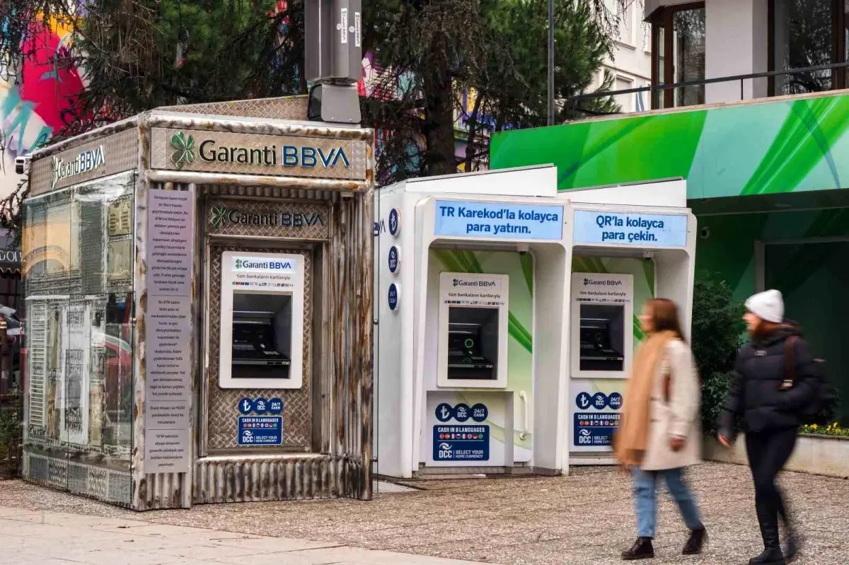 Garanti BBVA’nın Çevreci ATM’si: Atıklardan Gelen Yenilenebilir Enerji