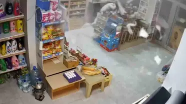 Kırıkkale Yahşihan'da Market Dolabında Patlama Şok Yarattı
