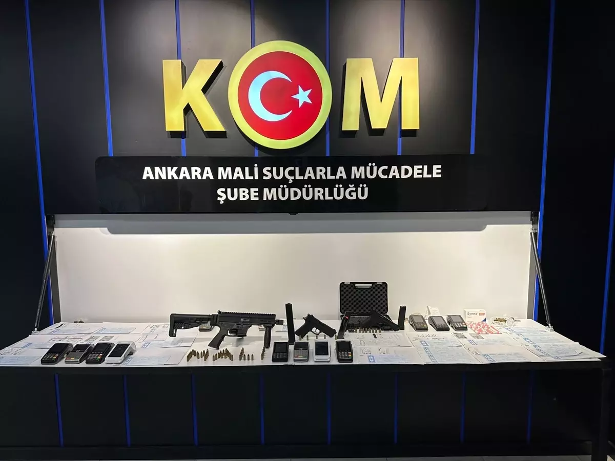 Ankara’da 5,7 Milyar Liralık Tefecilik Şebekesi Çökertildi: 51 Şüpheli Gözaltında