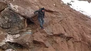 Batman’ın Sason İlçesinde Heyelan: Tek Katlı Ev Toprak Altında Kaldı