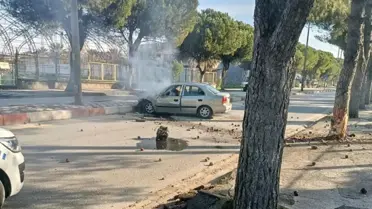 Kaza sonrası hasarlı araç