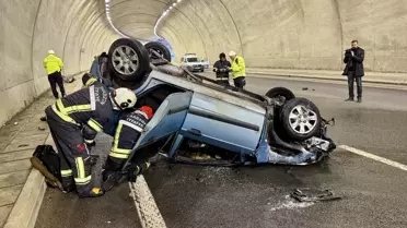 Yanmış araç fotoğrafı