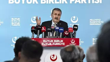 BBP Genel Başkanı Destici'den Bölgesel Barış Vurgusu: "Savaş İstemiyoruz"